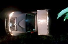 Camionero sufre un accidente en la autopista Valles-Rayón