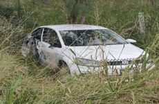 Taxista de Xilitla se accidenta en la Valles-Tampico