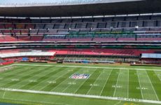 El Estadio Azteca prepara mosaico especial para la visita de la NFL