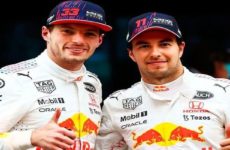 Max Verstappen respalda a Checo: “Que quede delante de Charles”