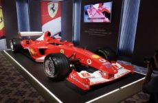 Subastan por 13 millones de euros el Ferrari de 2003 de Michael Schumacher