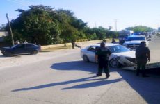 Beodo conductor provoca un choque en avenida Universidad 