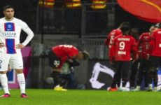 Rennes vence 1-0 al PSG; Mónaco golea a Ajaccio