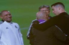 Cristiano Ronaldo acude al entrenamiento del Real Madrid en Riad