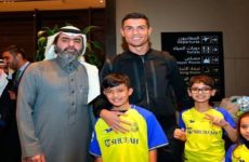 Cristiano Ronaldo llegó a Arabia Saudita