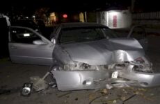 Beodo conductor sufre accidente automovilístico y resulta con lesiones graves