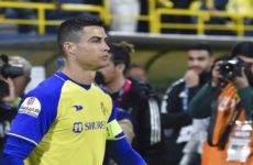 Cristiano Ronaldo marca de penal su primer gol oficial con el Al Nassr