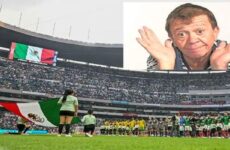 Xavier López “Chabelo” es homenajeado en el Estadio Azteca