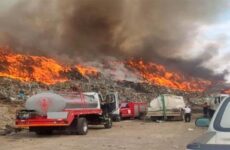 Incendio en basurero se extiende 10 hectáreas de Tepotzotlán