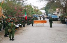 Rinden homenaje a militar caído tras ataque de civiles armado