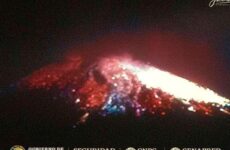 Popocatépetl registra dos explosiones con material incandescente