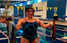Sharon Román, nadadora que representará a México en Italia