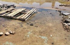 Detecta Interapas fuga en zona de válvulas del acueducto de El Realito en El Aguaje