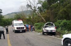 Se suscitan tres accidentes vehiculares en la carretera libre Valles-Rioverde