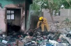 Reportan incendio de casa en la colonia Santa Lucía