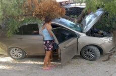Sexagenaria fallece en un accidente automovilístico sobre la autopista Valles-Rayón 