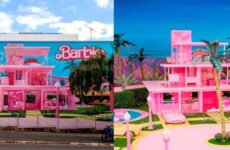 Pintan mural de la casa de Barbie en calles de Australia