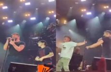 Hijos de Ricky Martin sorprenden al subir con él al escenario