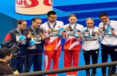 México conquista la medalla de plata en Dueto Mixto en Fukuoka