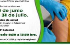 SLP registra hoy 11 casos nuevos de Covid; exhortan a vacunar a menores de edad