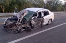 Muere tamuinense en accidente automovilístico sobre el Libramiento Valles-Tamuín