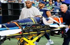 Cade Johnson sale del hospital tras sufrir conmoción en juego de los Seahawks