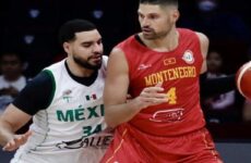 Montenegro aplasta a México en su debut en la Copa del Mundo de Basquetbol