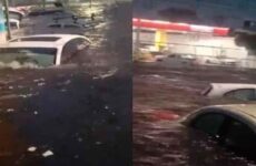 Guadalajara, bajo el agua; al menos 20 vehículos quedan sumergidos