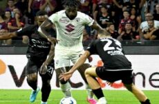 Torino golea a “Memo” Ochoa y la Salernitana