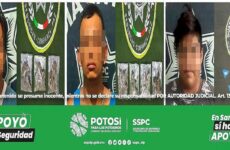 Detienen a cuatro hombres por posesión de droga en la Huasteca potosina