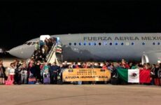 Llega desde Israel primer avión de Fuerza Aérea con 135 mexicanos