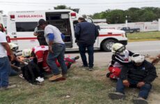 Trabajadores de la DAPAS resultan heridos en un accidente vehicular 