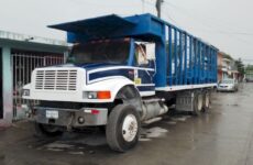 Vandalizan camión cañero en el fraccionamiento Praderas del Río 