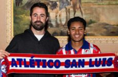 Presenta el Atlético de SL nuevo refuerzo de 18 años