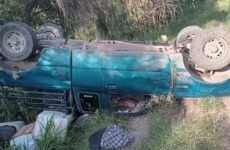 Ebanenses resultan lesionados en un accidente vehicular sobre la carretera Valles-Tampico 