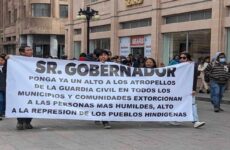 Líderes de protesta “manipularon voluntades”, dice Torres Sánchez
