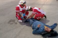 Empleado de DAPAS resulta lesionado en un accidente vial sobre bulevar Lázaro Cárdenas 