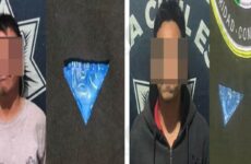 Detiene GCE a tres hombres por posesión de droga en la zona Huasteca 