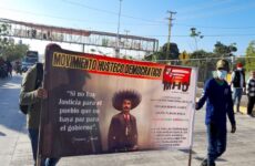Marchan militantes  del MHD; piden la liberación de Saíd