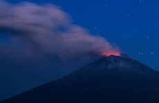 Alerta por actividad del volcán Popocatépetl en México